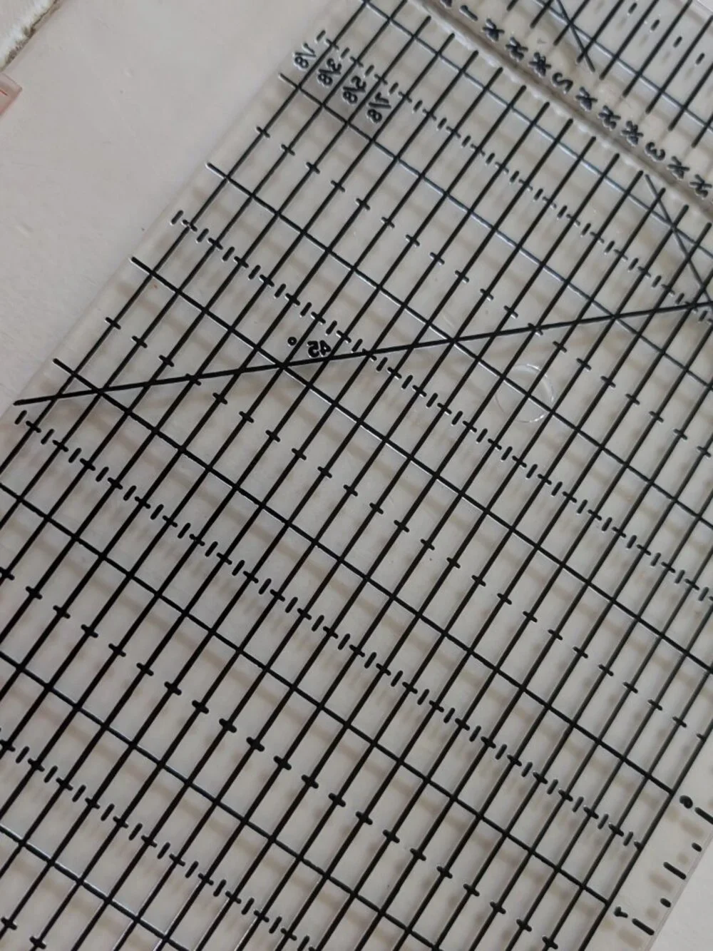 Lot of 2 VTG Quilting Rulers Betty Gall Quilters Rule Template & Sewers T Square